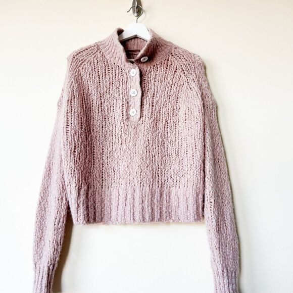 Everlane The Lofty Knit Henley Sweater - Picture 2 of 5